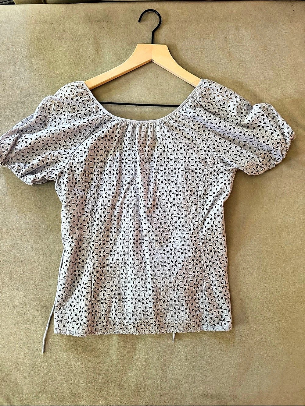 J.Crew Eyelet Blouse